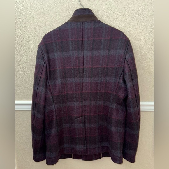 Axel’s of Vail 100% Wool Tartan Jacket Size 50 Italian (US 40 or Medium) - Picture 6 of 13
